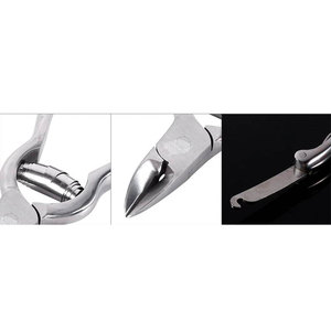 Coupe-ongles professionnel de qualité salon avec poignée antidérapante, outil en acier inoxydable durable pour les soins des ongles des doigts et des orteils - Product Image 6
