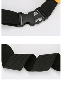 Tas Pinggang Sport Polyester Anti Air Custom Grosir dengan Logo, Tas Selempang Dada untuk Perjalanan, Outdoor Unisex - Product Image 5