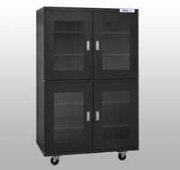 Armoire sèche ESD industrielle KEXING 1436L 1200x710x1910mm, mobilier de laboratoire, rangement anti-humidité pour composants CMS en atelier