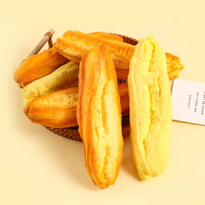 Pain simulé en PU artificiel <span class=keywords><strong>JO</strong></span>, rempli <span class=keywords><strong>de</strong></span> miettes, moelleux, à récupération lente, desserts alimentaires, modè<span class=keywords><strong>les</strong></span> <span class=keywords><strong>de</strong></span> pain aux fruits, toast, baguette - Product Image 4