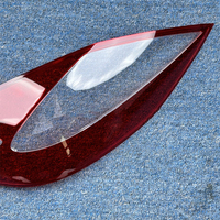 Coque de phare abat-jour lentille de phare couvercle en verre pour Porsche Panamera 2011-2013