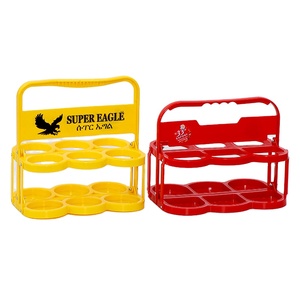 Porte-bouteilles de bière pliable <span class=keywords><strong>en</strong></span> plastique personnalisé avec logo promotionnel, lot de 6, pour France Ocean 5 Highwood New Holland - Product Image 5