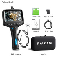 Nouveau 4.3 pouces 1080P HD articulé endoscope endoscope IP67 caméra étanche avec verrouillable pour l'inspection de tuyau de moteur de voiture