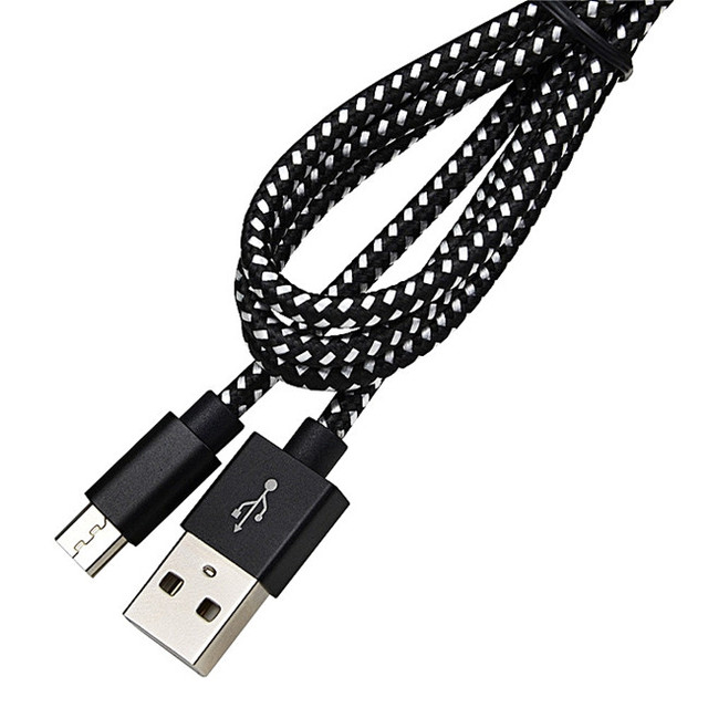 2021 Braided V8 20cm 1m 1.5m 2m 5m Charging Usb Micro Data Cable Micro Usb Cable