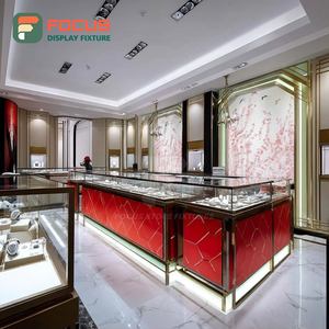 Fabricante de Muebles para Joyerías de Alta Visibilidad con Acabado Laminado, Vitrina Comercial para Tiendas - Product Image 1