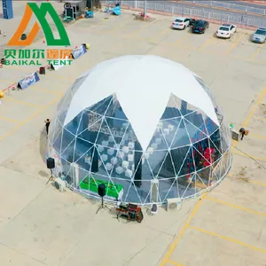 Diskon produk pameran dagang mobil tenda dome Display promosi luar ruangan