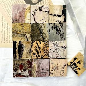 Placa Cuadrada de <span class=keywords><strong>Jaspe</strong></span> Dendrítico Natural Pulido con Diseño de <span class=keywords><strong>Paisaje</strong></span>, Precio de Fábrica, para Decoración Espiritual del Hogar - Product Image 5