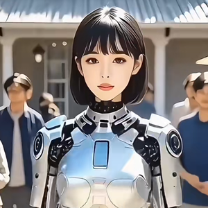 Consegna gratuita. Robot AI Android Intelligente da 158 cm Adatto per Ambienti Domestici e Commerciali. Robot di Servizio Realistico - Product Image 2