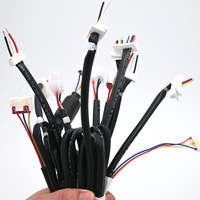 Kustom tahan air JST konektor Wiring Harness 0.5mm2 kabel Jst Jwpf perakitan kawat 2-8 Pin nilon isolasi untuk elektronik