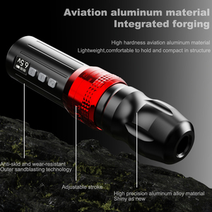 Máquina de Tatuaje Inalámbrica Multifuncional Ajustable para Arte Corporal, Maquillaje Permanente y Uso Profesional en Estudio - Product Image 2