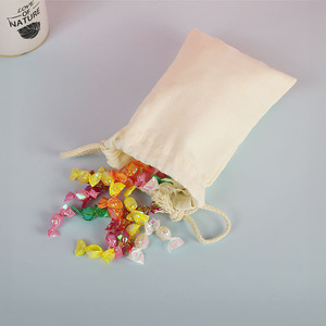 Sacs en toile à cordon de serrage de l'usine de sacs Yifan de la ville de Longgang, sacs en coton et lin pour bijoux, emballage cadeau, impression de logo personnalisée - Product Image 3