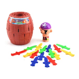 Juego <span class=keywords><strong>de</strong></span> <span class=keywords><strong>la</strong></span> <span class=keywords><strong>Suerte</strong></span> para Niños, Juego <span class=keywords><strong>de</strong></span> 16 Espadas, <span class=keywords><strong>Ruleta</strong></span> con Cabeza Emergente, Juguetes <span class=keywords><strong>de</strong></span> Barril Pirata - Product Image 2