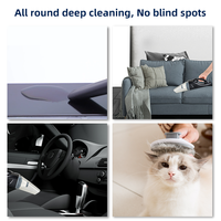 Aspirateur sans fil, aspirateur portatif léger, mini aspirateur sans fil pour voiture, pour poils d'animaux, maison