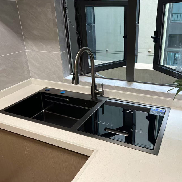 Factory Direct X5L Smart Integrated Dishwasher Stainless Steel Automatic Household Sink Disinfection Machine Electric Power