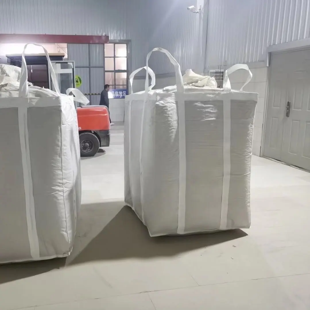 Large Capacity FIBC Bag PP 1 Ton Cement Sand Jumbo Big Bag