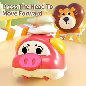 Mainan alat bantu jalan bayi balita, mainan alat bantu jalan dorong hewan, hadiah ulang tahun pertama untuk bayi laki-laki perempuan - Product Image 4