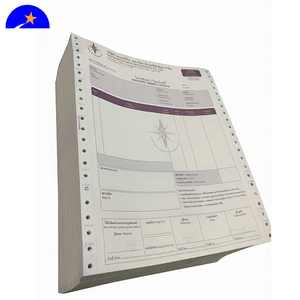 Carnet de factures personnalisé, 3 feuillets autocopiants, avec impression de bordereau de livraison, papier cartonné, logo personnalisé, impression offset - Product Image 1