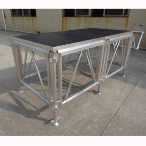 Escenario de aluminio móvil de concierto interior ajustable en altura - Product Image 3
