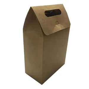 Упаковочная коробка из переработанной крафт-бумаги с логотипом на заказ