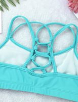 Ensemble de soutiens-gorge de sport pour enfants personnalisés Tenues de danse de gymnastique respirantes avec logo avant Short de sport à transfert de chaleur pour enfants