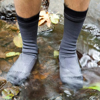 Chaussettes de randonnée résistantes à l'eau Chaussettes de randonnée de ski de sports de plein air respirantes imperméables