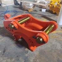 Coupleur d'attelage rapide universel adapté aux modèles d'excavatrice Kobelco/Doosan de 1 à 80 tonnes