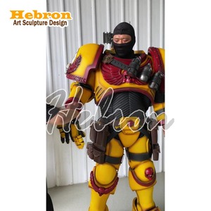 ชุดหุ่นยนต์แปลงร่างสมจริง EVA สำหรับทุกเพศทุกวัย ขนาดเท่าคนจริง พร้อมไฟ LED สำหรับคอสเพลย์ สำหรับการแสดงสำหรับผู้ใหญ่ - Product Image 4