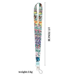Correa de Poliéster Personalizada con Diseño Clásico de <span class=keywords><strong>Anime</strong></span> Japonés, Pokémon, Totoro, Demon Slayer, para Tarjetas de Estudiante, Llavero, Accesorios - Product Image 6
