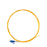 KEXINT Kabel Patch Fiber Optik Single Mode LC UPC PVC/LSZH Berkualitas Tinggi, Panjang Dapat Disesuaikan, Garansi 2 Tahun