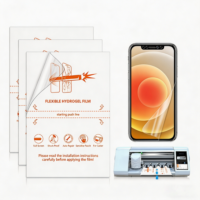 Factory Wholesale Matte TPU Hydrogel Film Anti Fingerprint Anti Glare Full Coverage Soft Screen Protector for Mobile Phone
