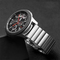 Correa de Reloj Lionorm de Acero Inoxidable de 22 mm para Huawei Watch GT2 46 mm GT3 GT4, Brazalete Metálico para Reloj Inteligente con Cierre de Mariposa