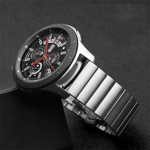 Correa de Reloj Lionorm de Acero Inoxidable de 22 mm para <span class=keywords><strong>Huawei</strong></span> Watch <span class=keywords><strong>GT2</strong></span> 46 mm GT3 GT4, Brazalete Metálico para Reloj Inteligente con Cierre de Mariposa - Product Image 2