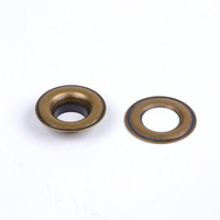 Œillets métalliques anti-rouille en laiton pour artisanat du cuir, chaussures, sacs, ceintures, vêtements et quincaillerie