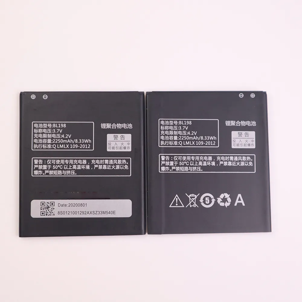 3.7v 2000mah Bl192 High Quality Disposable Li-ion Phone Battery For Lenovo A328 A328t A859 K900 A5000 K4note
