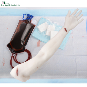 Modelo anatómico médico transparente, entrenador de brazo de Control de hemorragia con material de silicona compuesto - Product Image 6