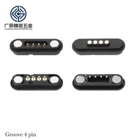 L'alignement magnétique assure un contact efficace offrant une solution de longue durée de vie Connecteur à broche magnétique Pogo