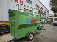 Semoir hydroseeder agricole grande capacité à moteur, haute productivité, multifonctionnel, pour le contrôle de l'érosion des terres