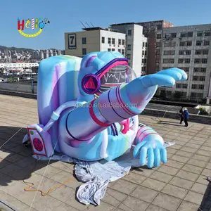 Đẹp Inflatable colourful Inflatable sapceman mô hình Inflatable phim hoạt hình charater