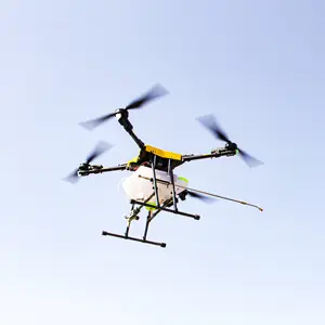 Drone de limpeza comercial eficiente certificado, equipamento de lavanderia agrícola, drone UAV combinado, pulverização de pesticidas, limpeza