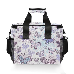 Cheap Lunch Cooler Bags Customs Insulated Thermal Foldable Office Adult Food Cooler Handbag Waterproof Lunch Bags - Product Image 2