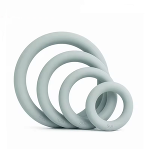 Ring-shaped <b>dumbbell</b> smooth yoga <b>weighted</b> ringsilicone sweat-proof5 lbs ~ 15 lbs fitness <b>weighted</b> ring - Product Image 4