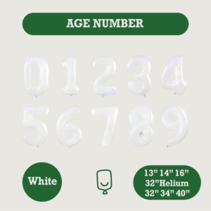 Ballon Numéro Extra Large 32 34 40 Pouces Compatible Hélium Anniversaire Fabricant OEM Mylar FAMA BSCI Sedex - Product Image 6