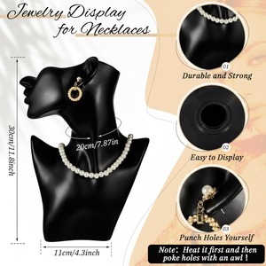 Set de Exhibición de Joyería con Maniquíes: Incluye Busto de Boutique, Soporte para Pendientes, Exhibidor de Mano, Soporte para Pulseras y Anillos - Product Image 3