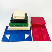 Boîte pliante magnétique de luxe en gros 16x16cm |   Emballage personnalisé pour marques B2B, laminage mat, gaufrage |   Crème pour le visage/les yeux MOQ