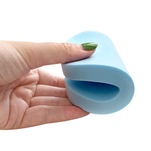 Esponja Limpiadora Facial en Forma de Huevo 11x8.5x1.5cm, Almohadilla Desmaquillante para Uso General - Product Image 2