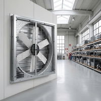 Ventilateur d'extraction d'air froid pour élevage avicole JTX-D1380 1,1 kW 44500 m³/h, ventilateur de ventilation BLDC EC
