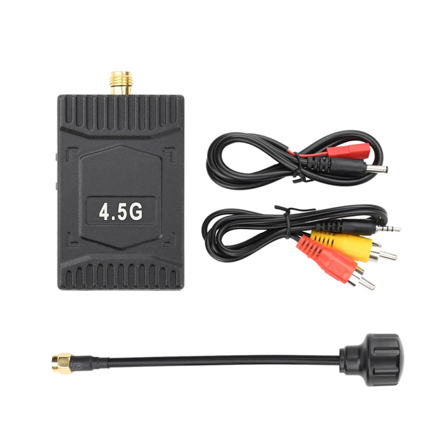 4.5G VTX/VRX Image Transmission 16CH FPV Long-distance Transmission air Wireless Audio and Video Transmitter and Receiver
