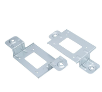 Supports de fixation métalliques galvanisés sur mesure OEM, complexes et multi-courbés, pièces de quincaillerie d'usine