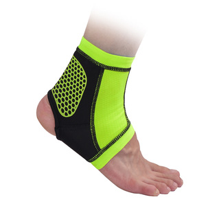 ที่รัดข้อเท้าระบายอากาศได้ดีสแปนเด็กซ์สำหรับฟุตบอลกีฬาป้องกันการลื่น H000928สำหรับผู้ใหญ่และหญิง - Product Image 1