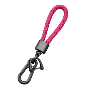 Portachiavi Auto 2026 di Alta Qualità in Corda Intrecciata e Pelle con Lega di Zinco, Lussuoso e alla Moda, Regalo Creativo Personalizzato per Uomini e Donne - Product Image 1